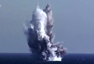 Coreia do Norte faz teste de armas nucleares subaquáticas após exercícios militares sul-coreanos