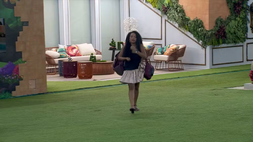 Thalyta deixa a casa do BBB24 após uma semana de programa / Reprodução/Globo