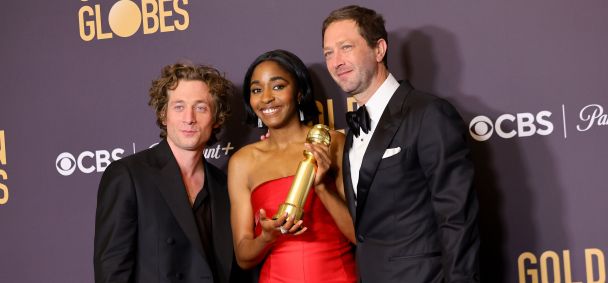 Elenco de &quot;O Urso&quot; no Globo de Ouro