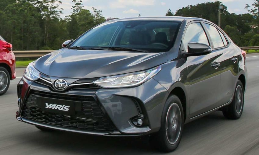 Toyota Yaris: sedã mais acessível automático na versão XL • Toyota/ Divulgação