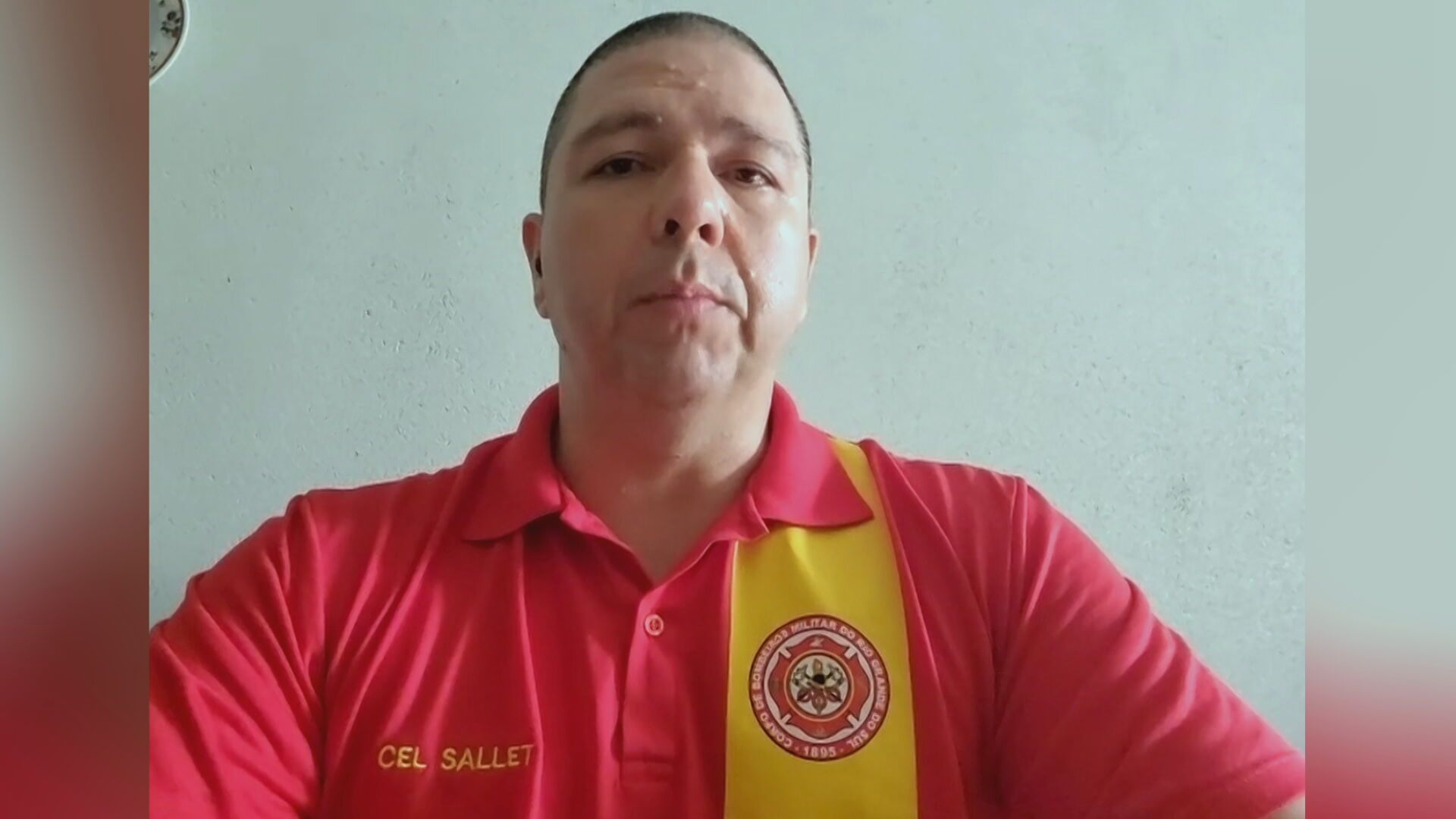 subcomandante-geral do Corpo de Bombeiros do Rio Grande do Sul, Coronel Sallet