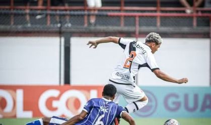 Vasco empata em estreia na Copinha