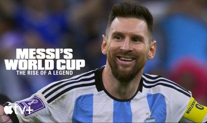 Messi ganhou documentário da Apple TV sobre a conquista da Copa do Mundo