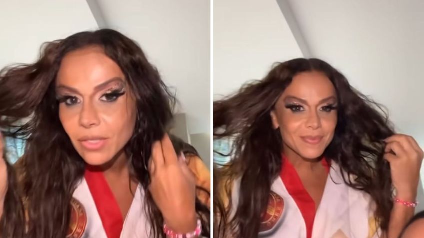 Viviane Araújo mostra maquiagem intacta após ensaio com chuva / Reprodução/Viviane Araújo/Instagram