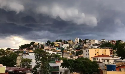 Tempo nublado no Rio de Janeiro