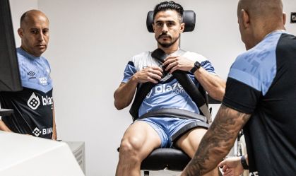 Santos: fora dos planos, Lucas Lima e Mendoza são barrados na porta do CT