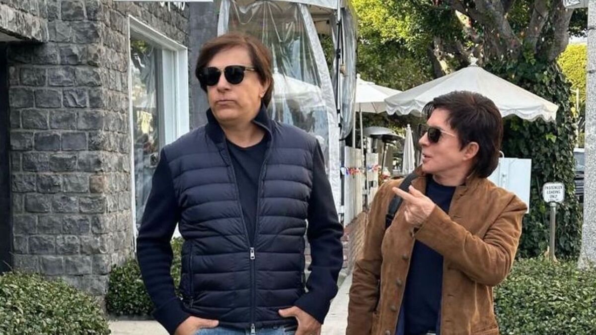 Internautas reagiram à semelhança entre Chitãozinho e Tom Cavalcante