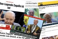 Como os principais jornais do mundo repercutiram morte de Zagallo