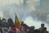 Polícia da Índia usa gás lacrimogêneo contra protestos de agricultores