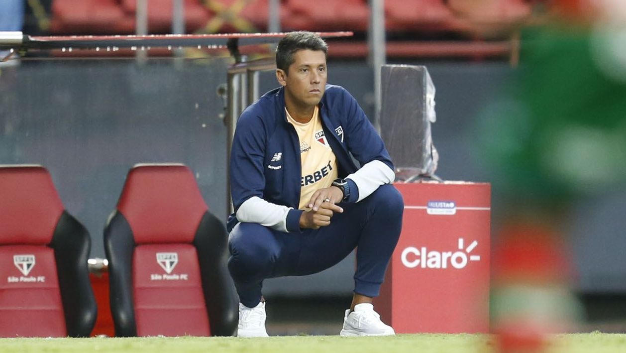 Thiago Carpini, técnico do São Paulo