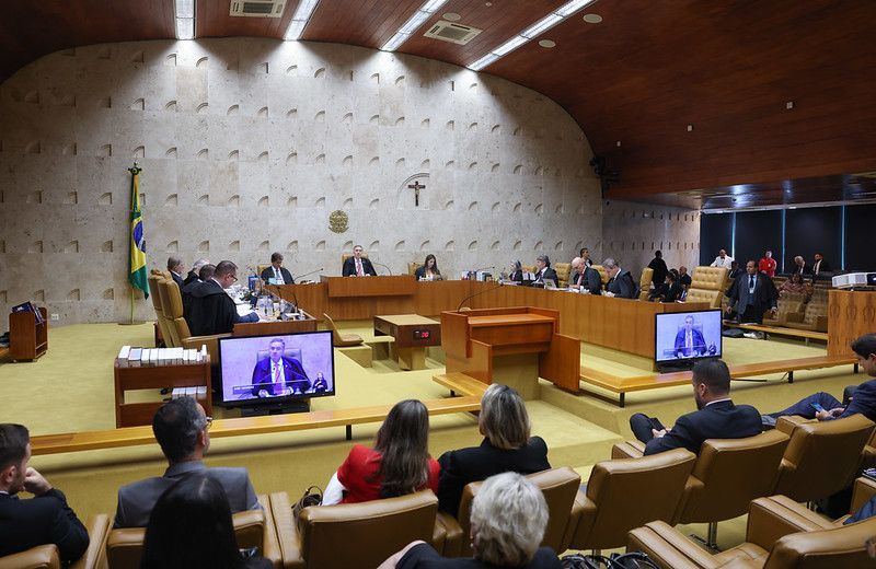 Sessão plenária do STF