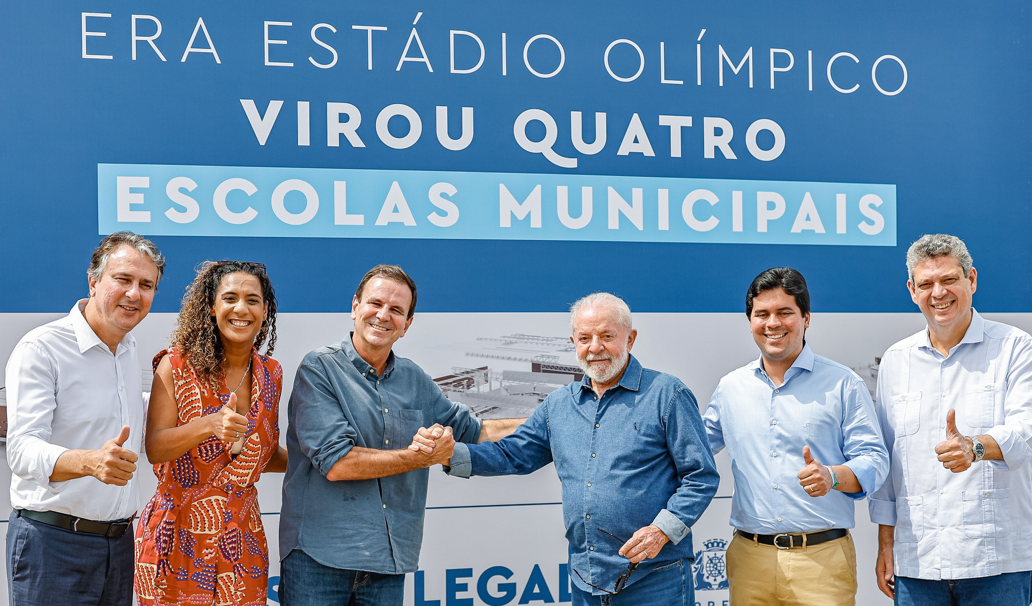 07.02.2024 - Cerimônia de retomada do legado olímpico: anúnci