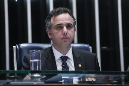 O presidente do Senado, Rodrigo Pacheco