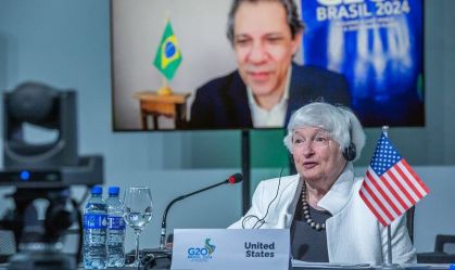 Yellen elogia Haddad e diz que reforma tributária é "verdadeiramente histórica"