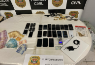 Polícia prende homem suspeito de ser líder do tráfico na Praia Grande, no litoral paulista
