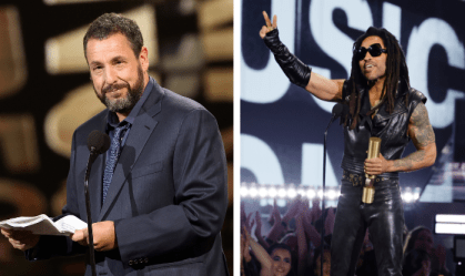 Adam Sandler e Lenny Kravitz são homenageados no People's Choice Awards