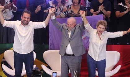 Ato de filiação de Marta Suplicy ao PT
