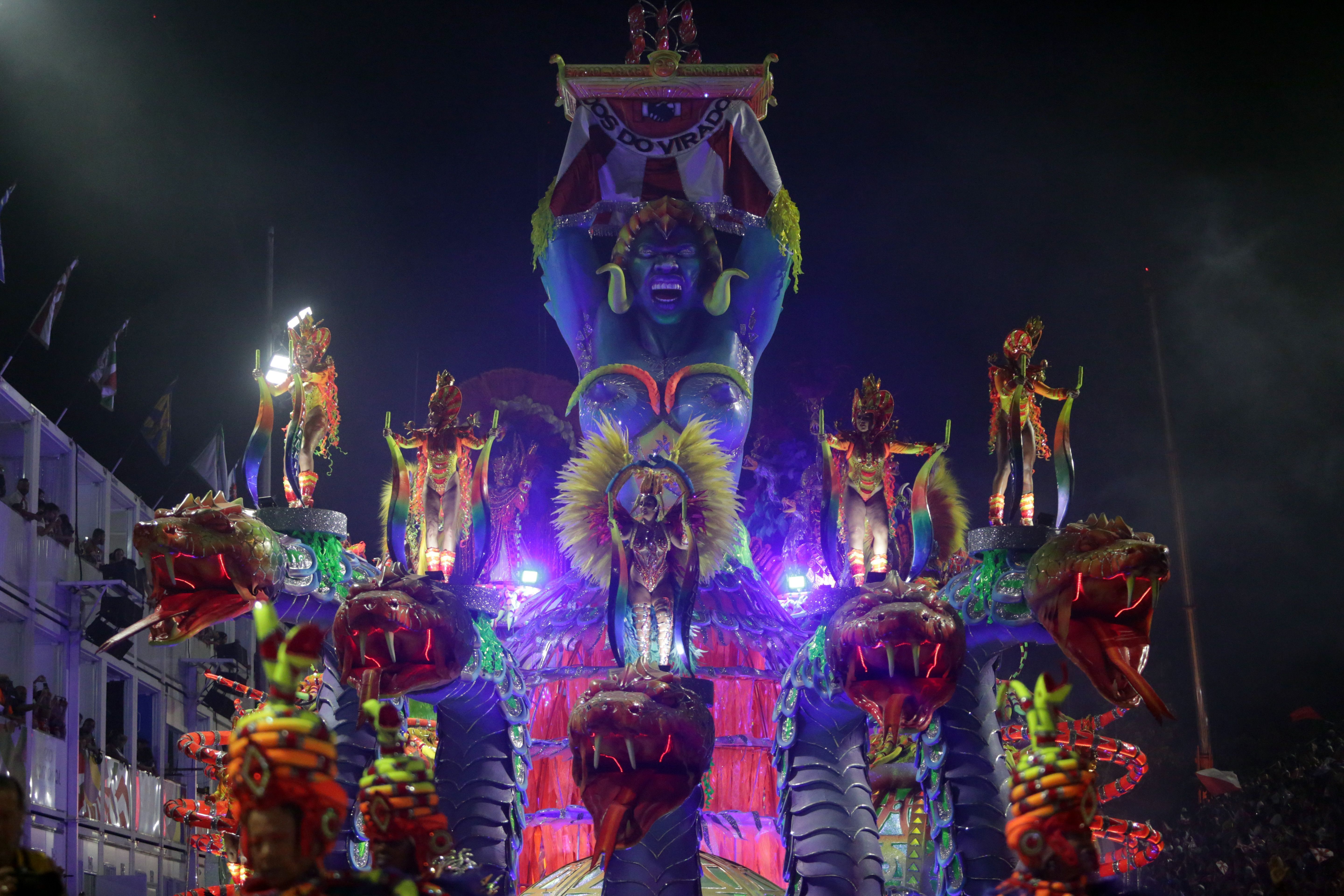 Desfile da Unidos do Viradouro no Grupo Especial do Carnaval do Rio de Janeiro 2024