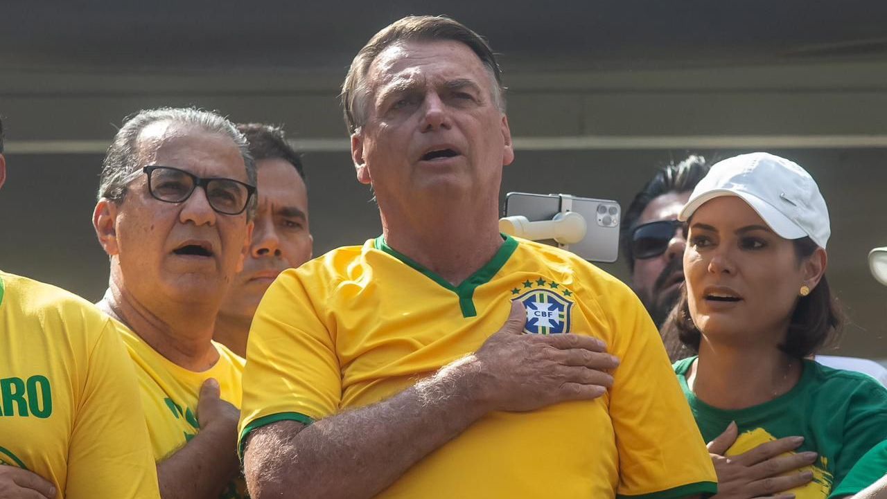 Ato pró-Bolsonaro na Avenida Paulista