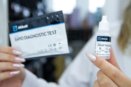 Teste rápido para detecção da dengue