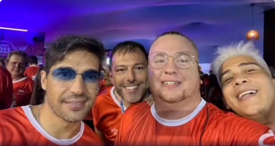Abel Ferreira no Carnaval de São Paulo