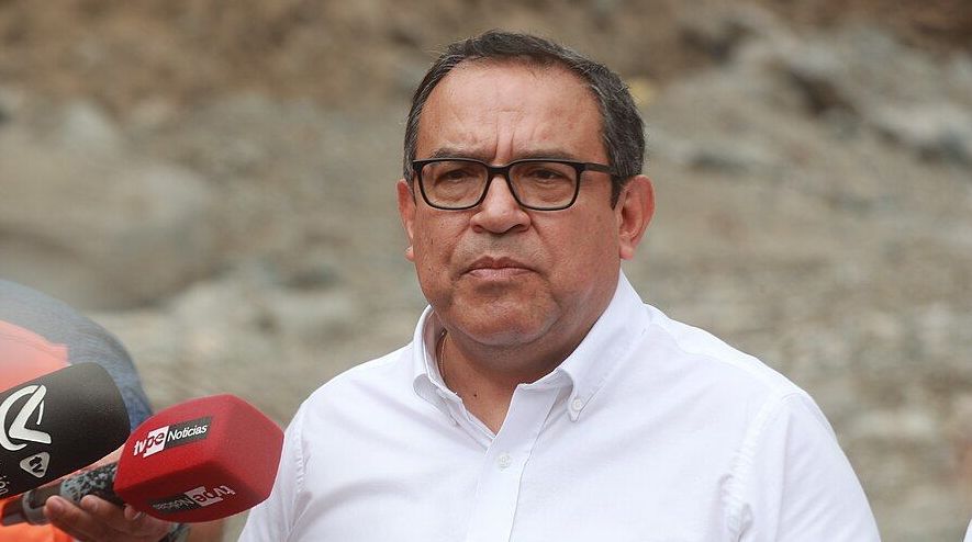 Alberto Otárola, presidente do Conselho de Ministros do Peru. Fotografia de março de 2023.