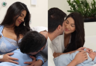 Nasce Gabriel, filho de Arthur Aguiar com Jheny Santucci