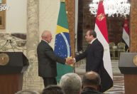 Leia na íntegra o que Lula falou após reunião com o presidente o Egito