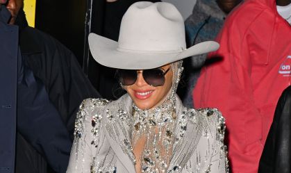 Beyoncé em Nova York no sábado (24)