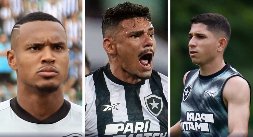 Botafogo mudou seu elenco para a temporada de 2024