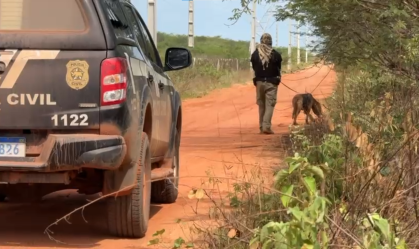 Buscas mobilizam 100 agentes da Polícia Federal (PF), 100 agentes da Polícia Rodoviária Federal (PRF) e outros 100 agentes de forças locais (Polícia Militar e Civil).