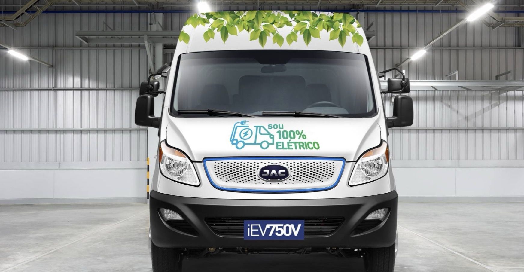 JAC iEV750V é van comercial elétrica de porte grande / Divulgação/JAC