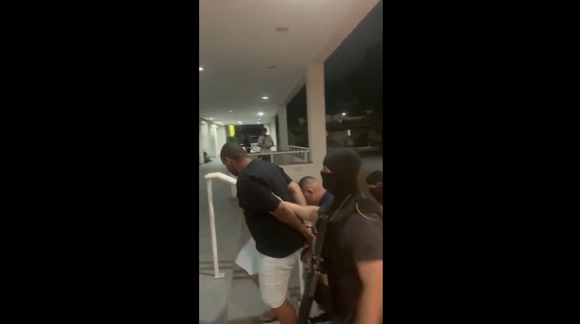 Momento da prisão do suspeito de planejar a sucessão da milícia no Rio