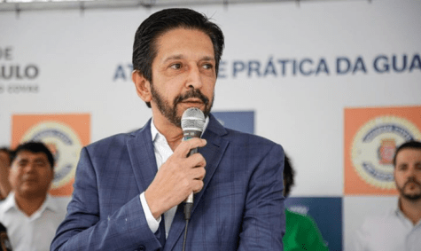 O prefeito de São Paulo, Ricardo Nunes (MDB).