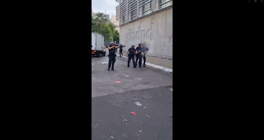 Confusão ocorreu na dispersão de um bloco na Barra Funda