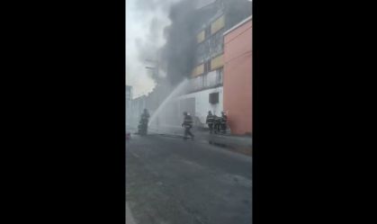 Bombeiros finalizam combate a incêndio no Porto de Santos