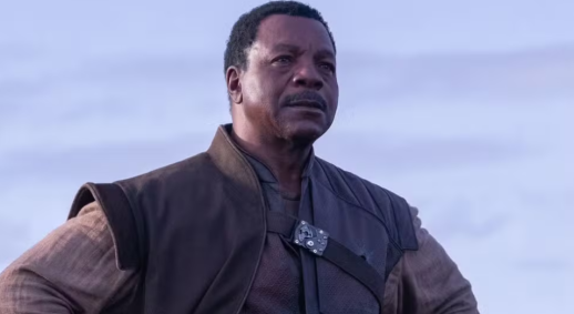 Ator Carl Weathers no filme "The Mandalorian"