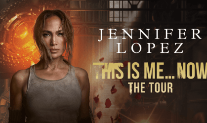 Cartaz da "This Is Me...Now The tour", que iniciará em junho deste ano