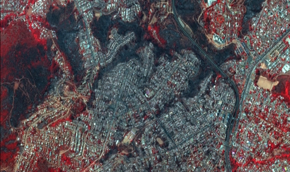 Veja imagens de satélite que mostram o Chile antes e depois dos incêndios