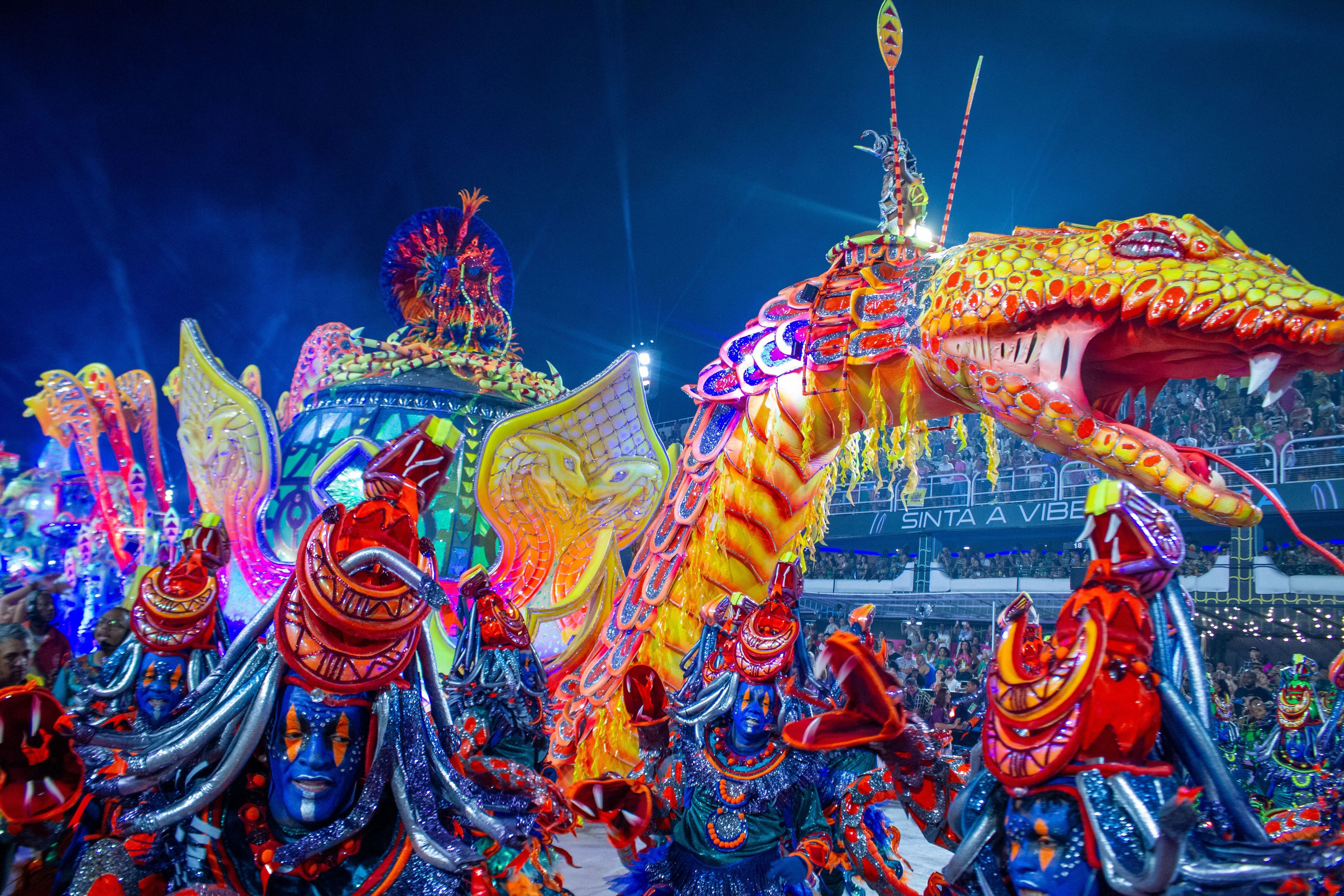 Desfile da Unidos do Viradouro no Carnaval de 2024