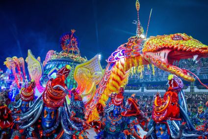 Desfile da Unidos do Viradouro no Carnaval de 2024