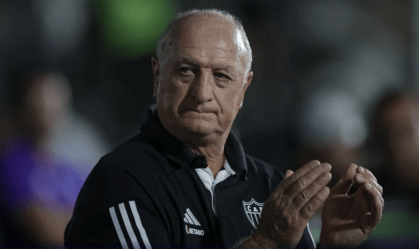 Contra rival, Felipão completará 40 jogos no comando do Atlético-MG