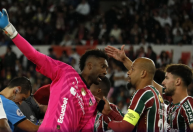 Felipe Melo, do Fluminense, reclama de arbitragem: 