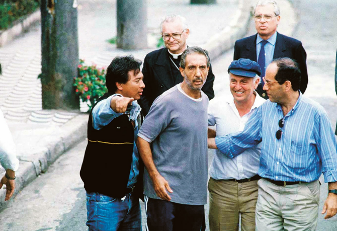 Um momento decisivo: o dia da libertação de seu sequestro. / Luiz Novaes/ Folhapress