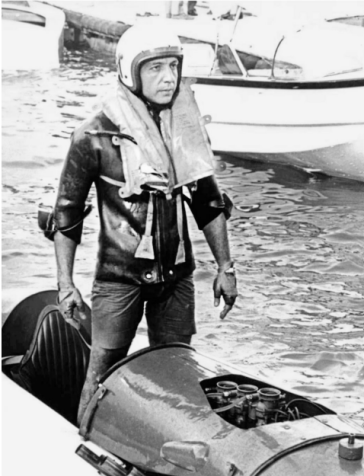 Abilio, tricampeão brasileiro de motonáutica / Acervo Pessoal