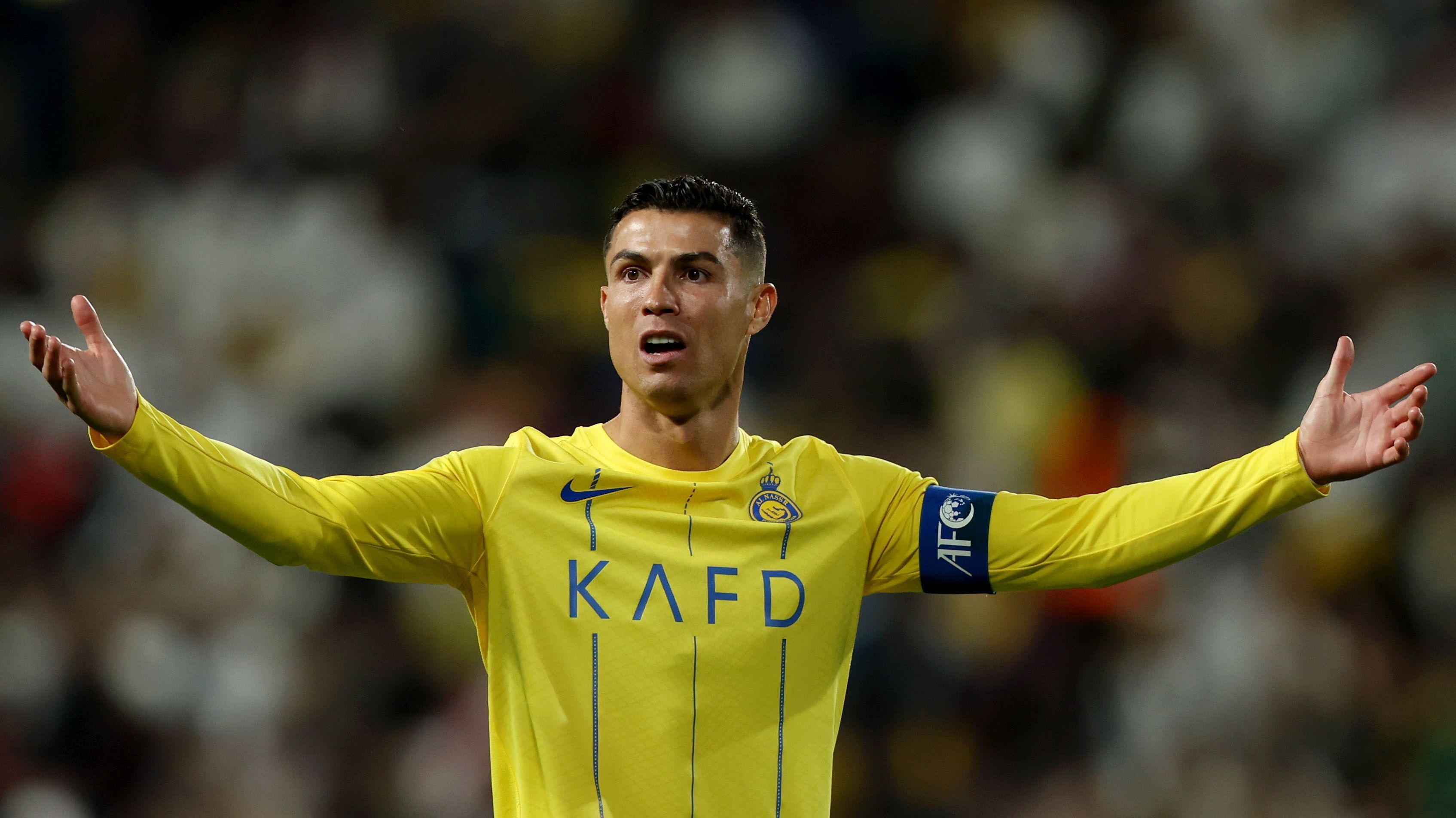 Cristiano Ronaldo foi suspenso por uma partida