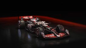 O Haas VF-24, primeiro carro apresentado para a temporada 2024
