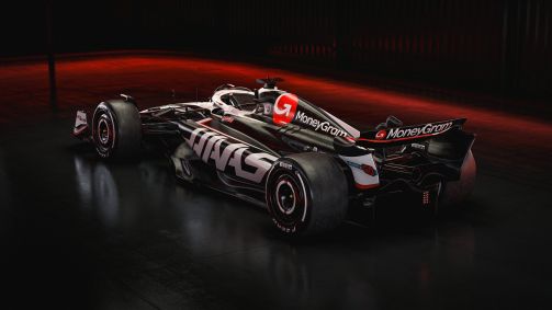O Haas VF-24, primeiro carro apresentado para a temporada 2024