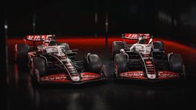 O Haas VF-24, primeiro carro apresentado para a temporada 2024
