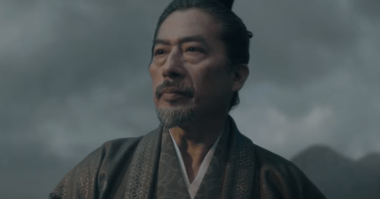 Hiroyuki Sanada interpreta Yoshii Toranaga em "Xógum: A Gloriosa Saga do Japão"